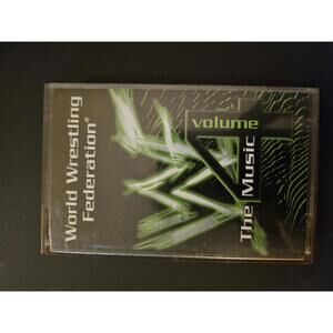 WWF - World Wrestling Federation - The Music - vol. 4 - on cassette - RARE - EUC